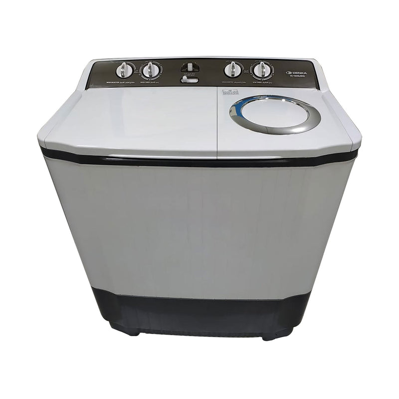 HI-160NJWG DENKA Twin Tub Washing Machine, Gray.