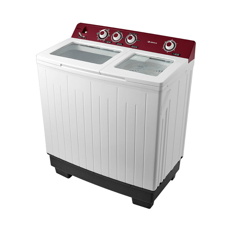 HI-16550NWR Twin Tub Washing Machine 14Kg, Red