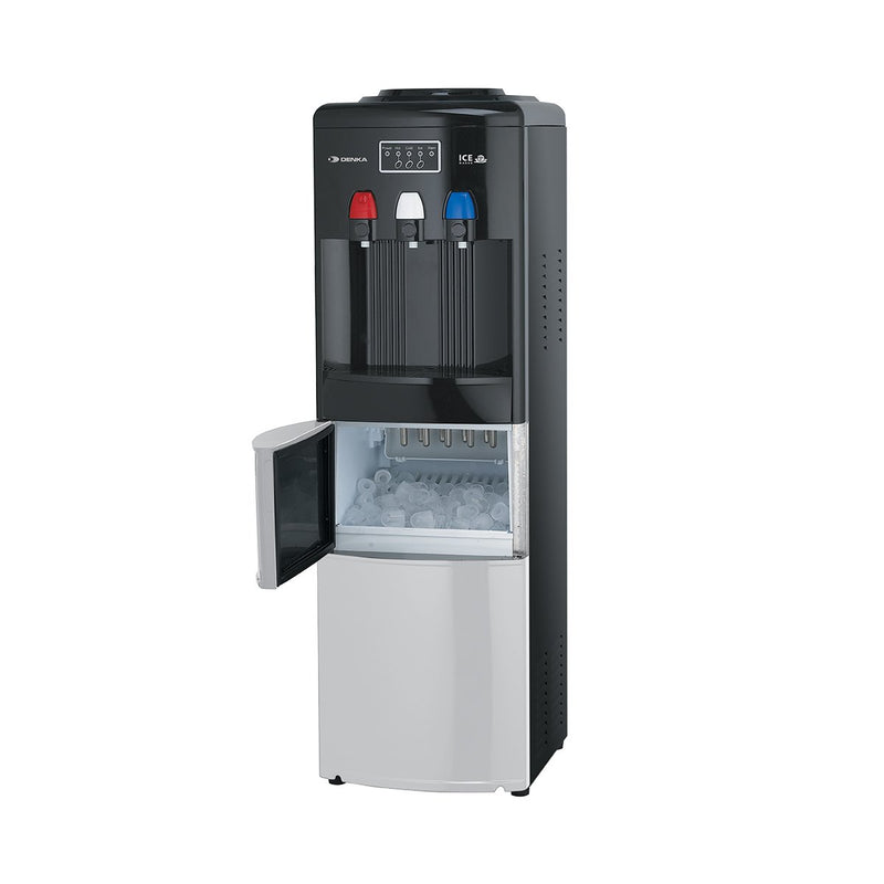 IC-12CH3 Free Standing Water Dispenser Top Loading Ice Maker