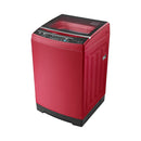 Top Loading Washing Machine One Touch Smart Control, 10Kg, Red